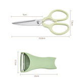 Multifunctional Stainless Steel Kitchen Scissors For Home Use