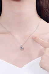 1 Carat Moissanite 925 Sterling Silver Necklace - For You Eshop1 Carat Moissanite 925 Sterling Silver NecklaceTrendsiFor You EshopSilverOne Size