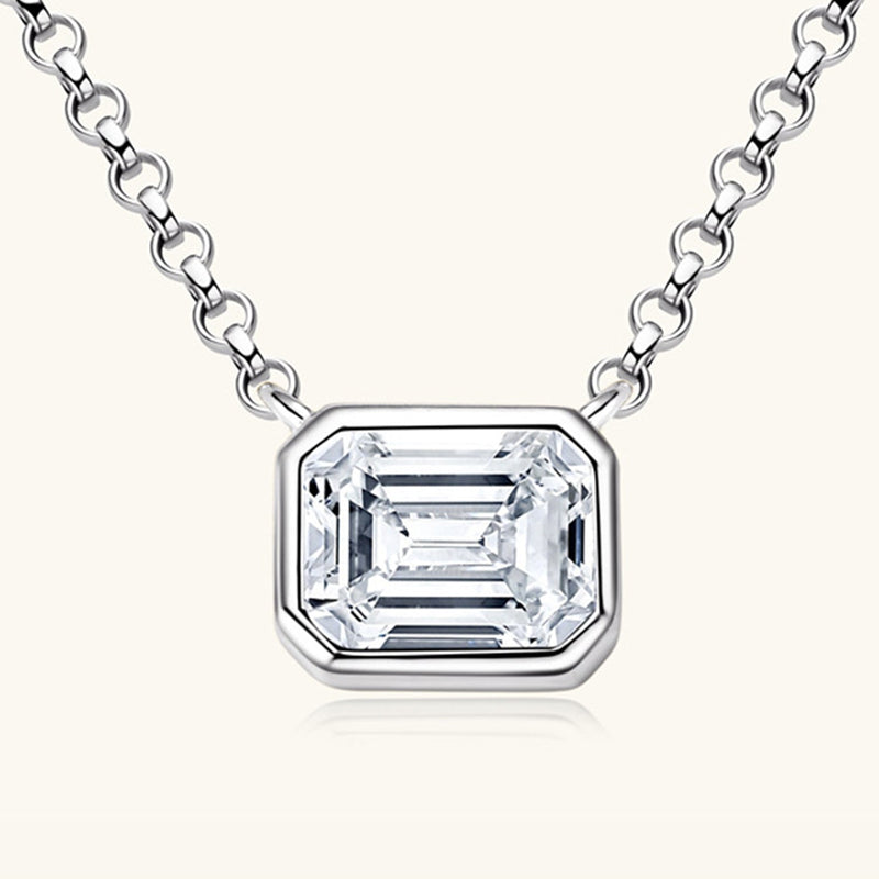 1 Carat Moissanite 925 Sterling Silver Pendant Necklace - For You Eshop1 Carat Moissanite 925 Sterling Silver Pendant NecklaceTrendsiFor You EshopSilverOne Size