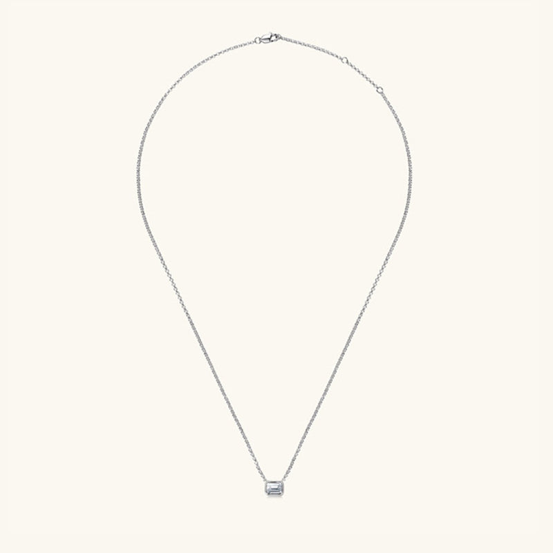 1 Carat Moissanite 925 Sterling Silver Pendant Necklace - For You Eshop1 Carat Moissanite 925 Sterling Silver Pendant NecklaceTrendsiFor You EshopSilverOne Size