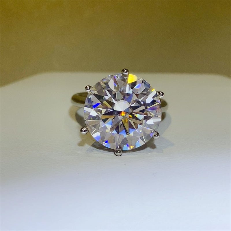 10 Carat Moissanite 925 Sterling Silver Ring - For You Eshop10 Carat Moissanite 925 Sterling Silver RingTrendsiFor You EshopSilver5