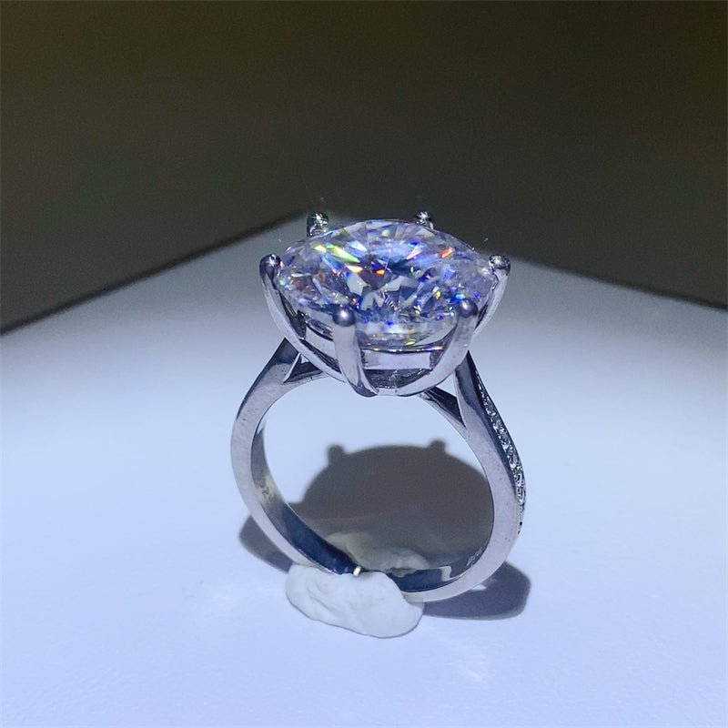 10 Carat Moissanite 925 Sterling Silver Ring - For You Eshop10 Carat Moissanite 925 Sterling Silver RingTrendsiFor You EshopSilver5