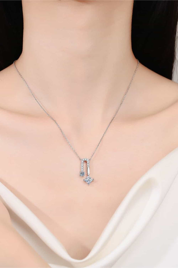 1.3 Carat Moissanite 925 Sterling Silver Necklace - For You Eshop1.3 Carat Moissanite 925 Sterling Silver NecklaceTrendsiFor You EshopSilverOne Size