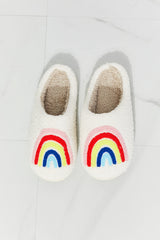 MMShoes Rainbow Plush Slipper