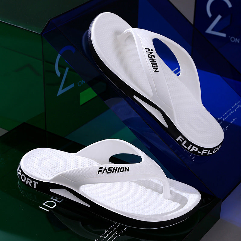 Slippers Men's Summer Thick Bottom Non-slip Deodorant Flip Flops