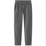 Men's Slim Retro Straight-leg Trousers