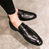 Casual Slip-on British Leather Shoes