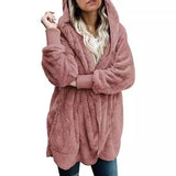 Fashion Women's Wear Plaid Coat Thickened