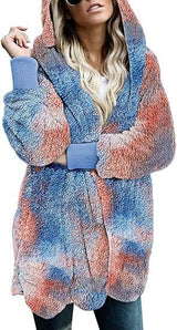 Fashion Women's Wear Plaid Coat Thickened