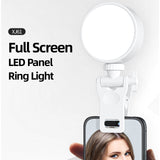 Mini fill light, mobile tofu selfie light, video conference live light, magnetic pocket light