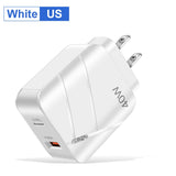 40W PD+QC3.0 mobile phone charger charging head travel charger