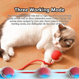 New Design 360° Smart Automatic Interactive Dog Smart Ball Toy Interactive Cat Toys Rolling Ball with USB Charger