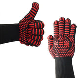 Oven Mitt Baking Glove Extreme Heat Resistant Multi-Purpose Grilling Cook Gloves Kitchen Barbecue Glove BBQ Gloves