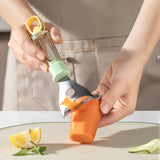 Fruit Peeling Knife Kitchen Multifunctional Food Grade Blade Peeler