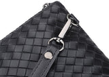 Men's Casual Woven Business Clutch And Shoulder Bag