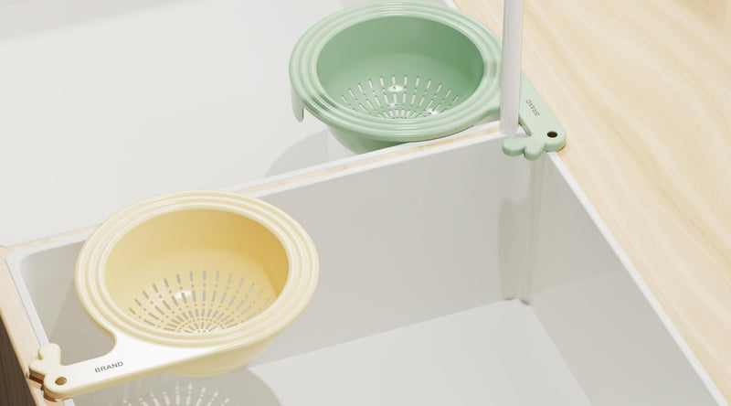 Drain Basket Sink Storage Shelf Multi-functional Creative