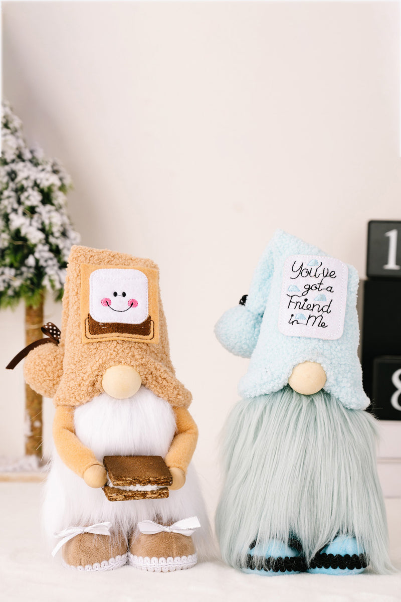 Mother's Day Pom-Pom Trim Faceless Gnome