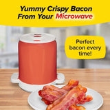 Microwave grill, bacon grill, meat plate, oven, meat box, food grade PP