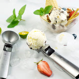 7-inch stainless steel ice cream spoon for making ice cream ice cream ball spoon with a diameter of 5CM