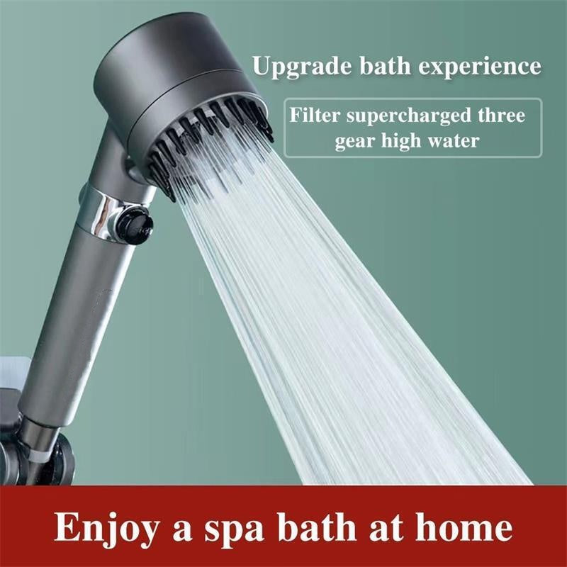 3 Modes Shower Head With Filter