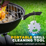 Kitchen small tools barbecue cleaner multifunctional bottle opener barbecue rack cleaning scraper cleaning scraper