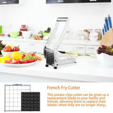 French Fry Cutter Multifunction Vegetable Spiralizer Waterproof Fruit Chopper Chips Maker Potato Slicer household kitchen tools