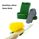 Creative ultra-thin slicing assistant tool for fruits and melons