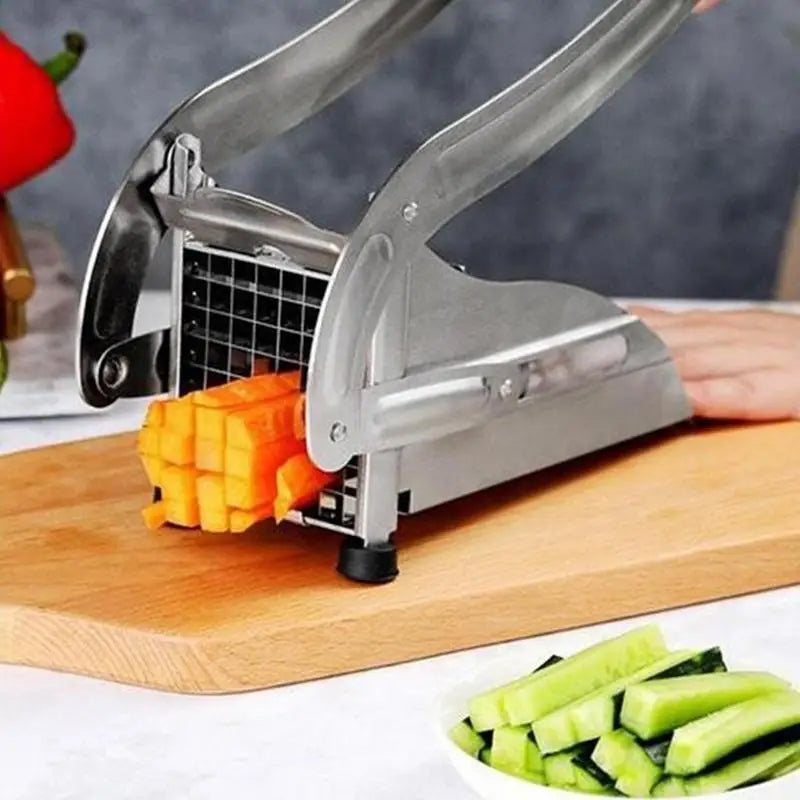 French Fry Cutter Multifunction Vegetable Spiralizer Waterproof Fruit Chopper Chips Maker Potato Slicer household kitchen tools