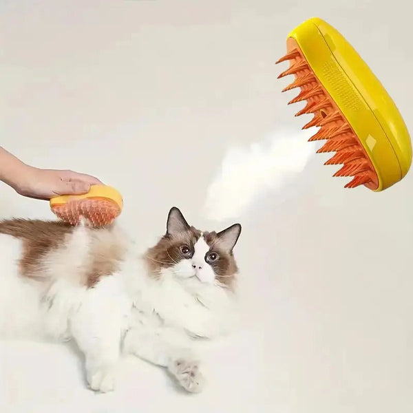 Cat Dog Steamy Brush
