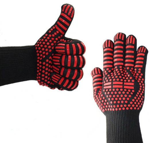 Oven Mitt Baking Glove Extreme Heat Resistant Multi-Purpose Grilling Cook Gloves Kitchen Barbecue Glove BBQ Gloves