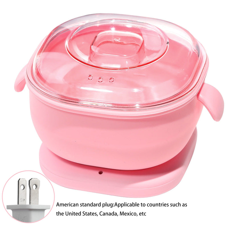 Professional Hair Removal Electric Wax Warmer Depilation Hot Waxing Kit with silicone waxing pot