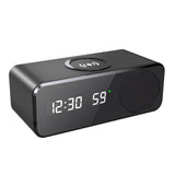Time display wireless charging Bluetooth speaker compatible clock function thermometer wireless