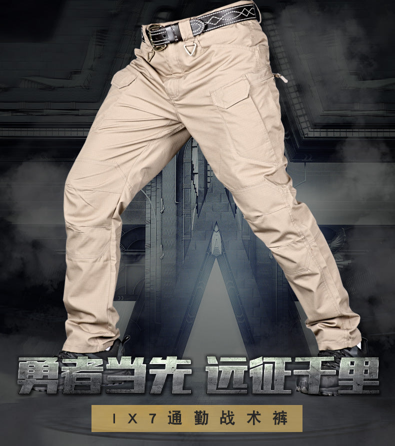 Men's outdoor multi-pocket pants