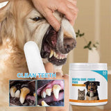 50Pcs Presoaked Dog Toothbrushes