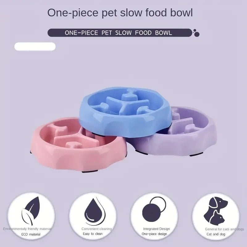 Pet supplies Color Slow Feeder