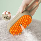 3 In 1 Cat Steam Brush Electric