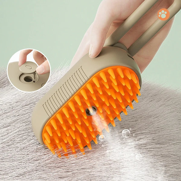 3 In 1 Cat Steam Brush Electric