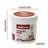150PCS Dog Cat Eye Wipes