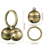 Cat Dog Collar Bells Brass