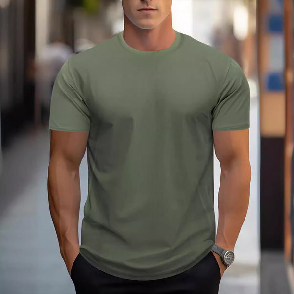 Quick-drying Breathable Sports Round Neck Short Sleeve