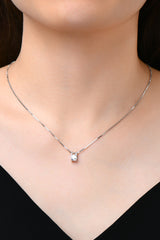 Moissanite 925 Sterling Silver Necklace