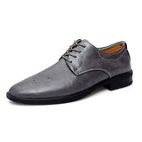 Men's Korean-style Trendy British-style Pointed Leather Shoes