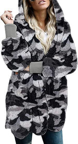 Fashion Women's Wear Plaid Coat Thickened